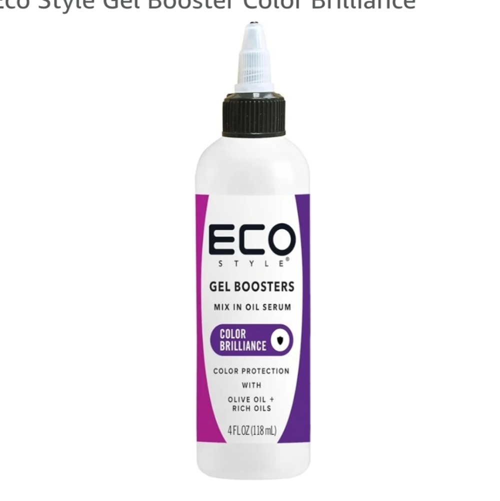 Eco Style Gel Boosters Mix in Oil Serum 4 Fl Oz Bottle